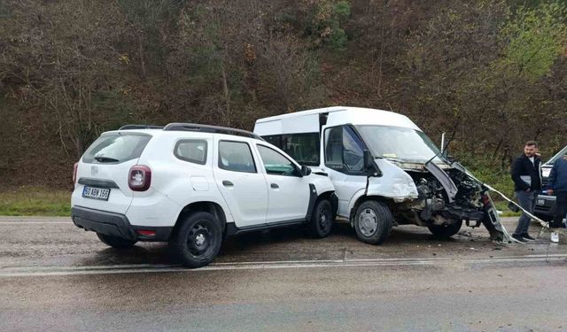 Tokat’ta zincirleme kaza: 9 yaralı