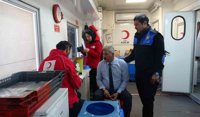 Tunceli’de kan bağışı oranları Türkiye ortalamasının üzerinde
