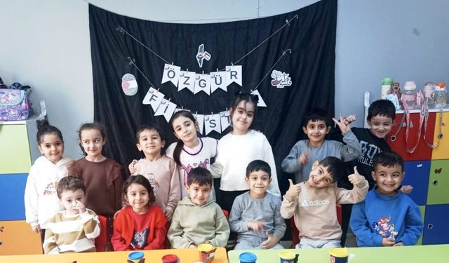 Tuncelili miniklerden Gazze’deki çocuklara anlamlı destek