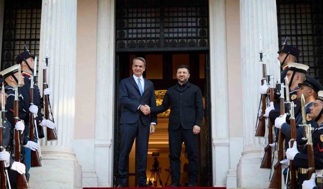 Ukrayna ile Yunanistan arasında doğalgaz anlaşması için niyet mektubu imzalandı