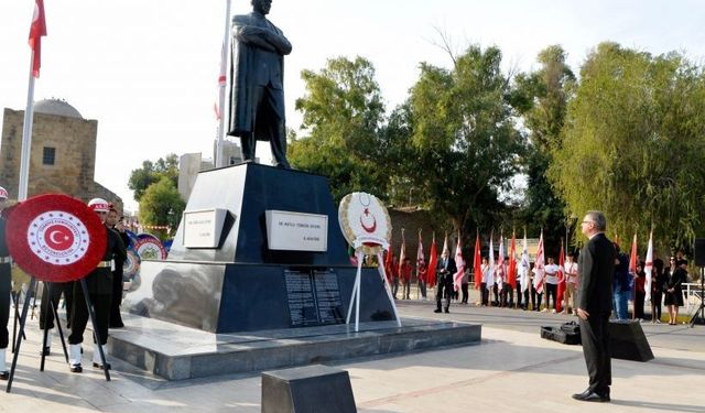 Ulu Önder Atatürk, vefatının 87. yıldönümünde KKTC’de anıldı