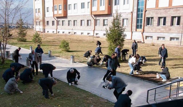 Üniversite yönetiminden çevre duyarlılığı mesajı