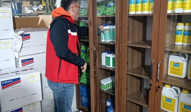 Uşak’ta bitki koruma ürünü denetimleri sürüyor