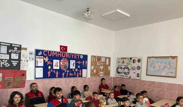 Vize’de ilkokul öğrencilere su verimliliği, gıda israfı ve beslenme eğitimi