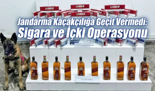 Rize’de Yol Kontrolünde Kaçak Sigara ve İçki Ele Geçirildi