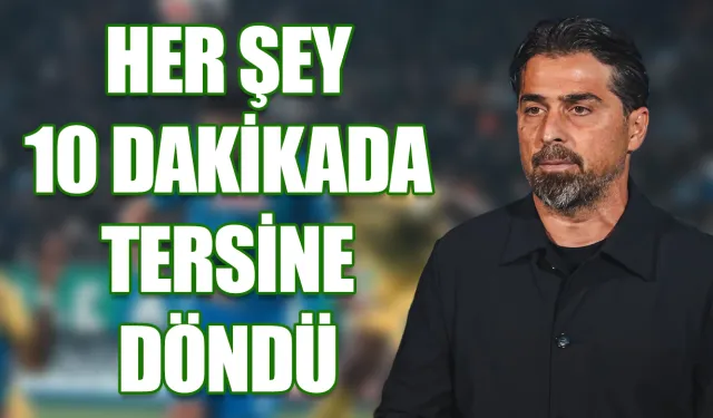 İlhan Palut: "Her şeyin iyi gittiği maç 10 dakika içinde tersine döndü"