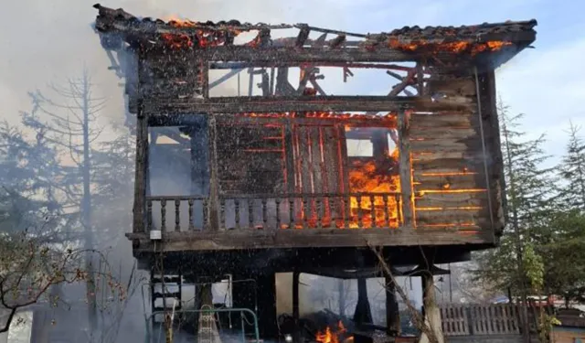 Rize’den Ankara’ya götürülen 200 yıllık serender kül oldu