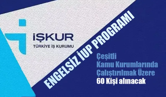 Rize’de Gençler için “İŞKUR Engelsiz İUP Programı”