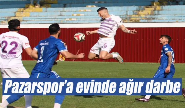 TFF 3. Lig: Pazarspor: 2 - 52 Orduspor FK: 5