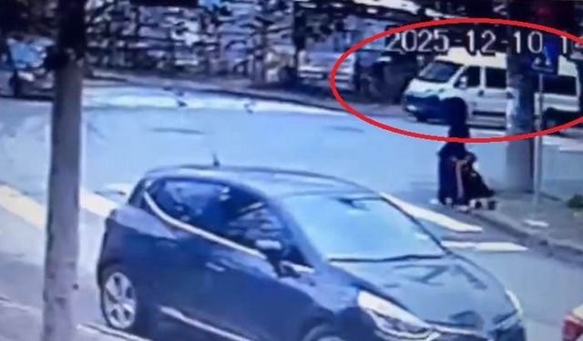 10 yaşındaki çocuğun hayatını kaybettiği kaza kamerada