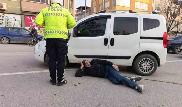 5 dakikada önce taburcu oldu kazada yaralandı