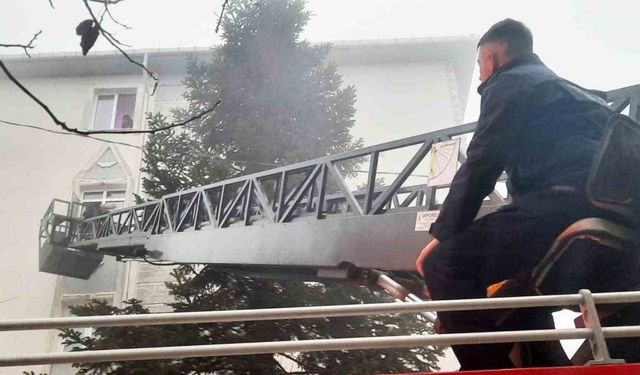 Açık unutulan tüp paniğe sebep oldu