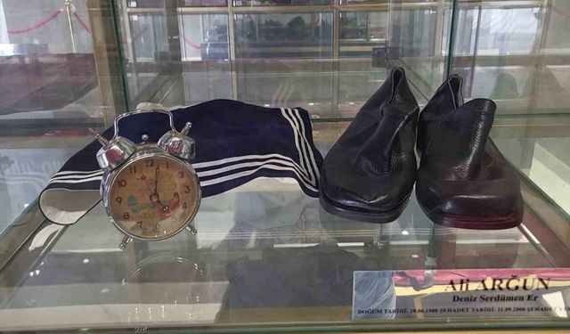 Adıyaman Şehitlik Müzesi’nde şehitlerin eşyaları sergilenmeye başladı