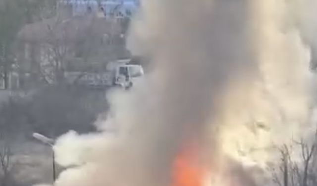 Alevlere teslim olan kulübe küle döndü