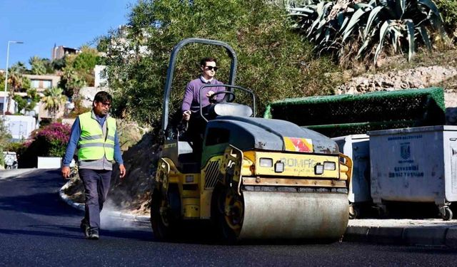 Altyapı çalışmaları tamamlandı, sokak sıcak asfalta kavuştu