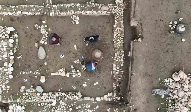 Amasya’da 2 bin 600 yıllık tandır keşfedildi