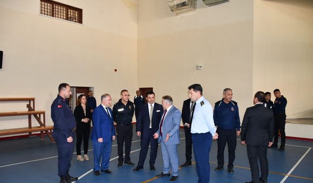 Anamur Ceza İnfaz Kurumlarında üretim, rehabilitasyon ve sosyal yaşam yerinde incelendi