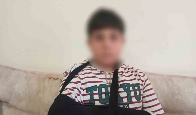 Ankara’da ortaokul öğrencisi, kendisinden 3 yaş küçük öğrencinin parmağını kırdı