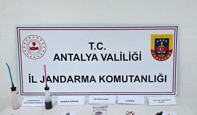 Antalya’da uyuşturucu operasyonu: 4 şüpheliye adli işlem