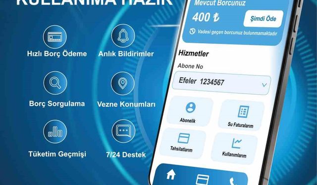 ASKİ Mobil Uygulaması Aydınlıların hizmetinde