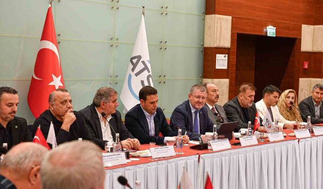 ATSO Meclis Başkanı Öztürk: "İmara açılacak bölgelerde altyapının önceden tamamlanmasının yasal zorunluluk haline getirilmesi gerekiyor"