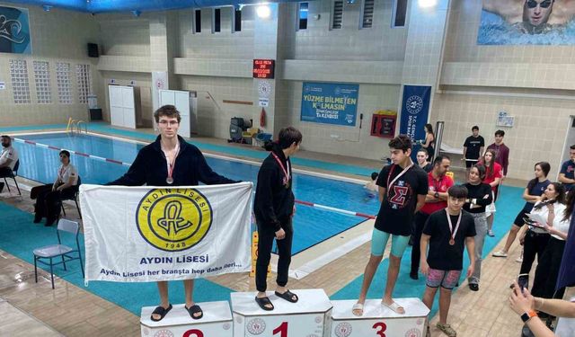 Aydın Lisesi öğrencilerinden spor müsabakalarında madalya başarısı