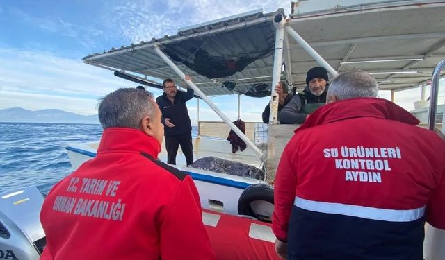 Aydın’da su ürünleri denetimleri aralıksız sürüyor