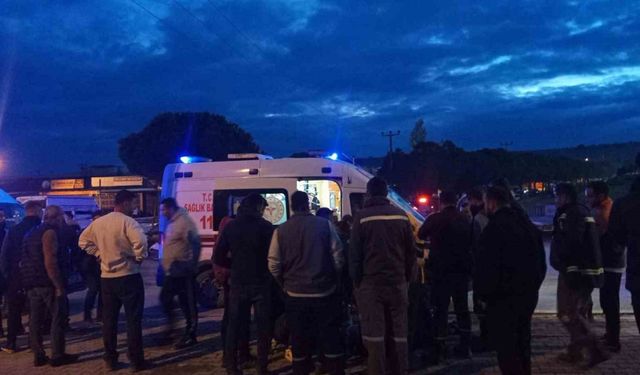 Ayvalık’ta trafik kazası: 2 yaralı