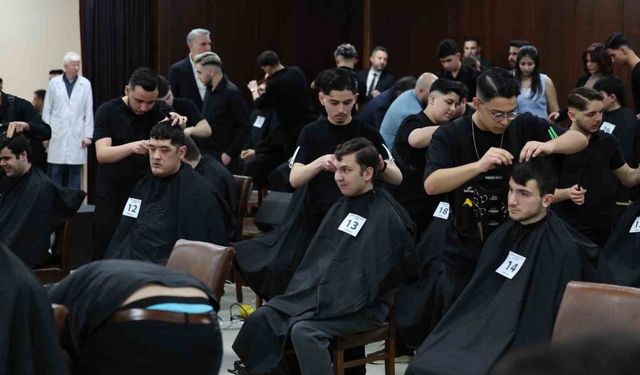 Bağcılar’da en iyi kuaförler engelli bireyler için yarıştı