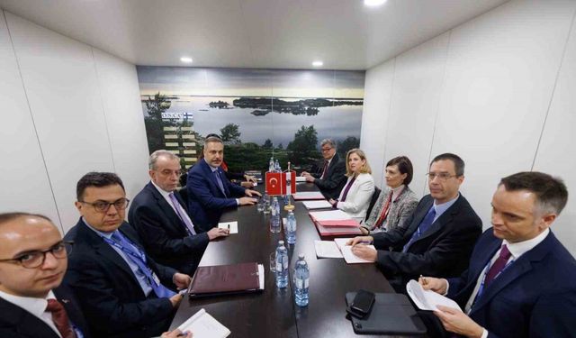 Bakan Fidan, Avusturyalı mevkidaşı Meinl-Reisinger ile görüştü