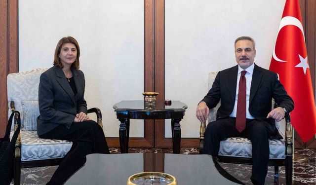 Bakan Fidan, BM Genel Sekreteri’nin Kıbrıs Şahsi Temsilcisi’ni kabul etti