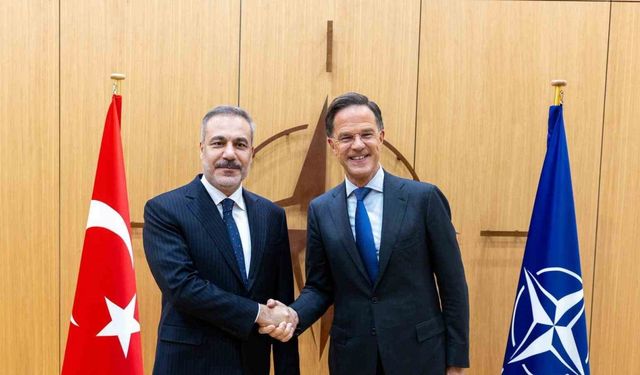 Bakan Fidan, NATO Genel Sekreteri Rutte ile görüştü
