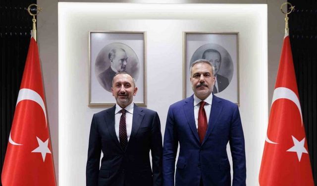 Bakan Fidan, Siber Güvenlik Başkan’ı Önal’ı kabul etti