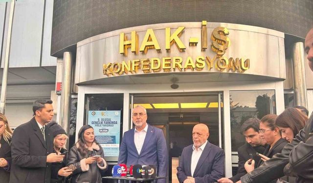 Bakan Işıkhan: "(HAK-İŞ ile görüşme) görüşmeler neticesinde elde ettiğimiz verileri komisyona ileteceğim"