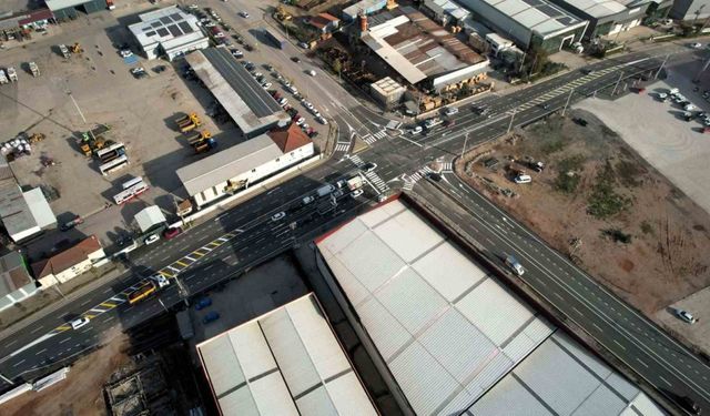 Başiskele Kullar’da kavşak düzenlemesi yapıldı