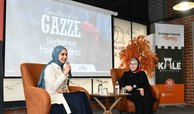 Başiskele’de "Gönüllülük ve Gazze" söyleşisi düzenlendi