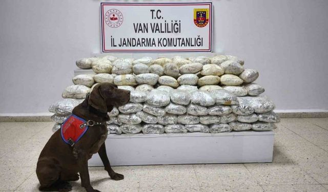 Başkale’de 60 kilo uyuşturucu ele geçirildi