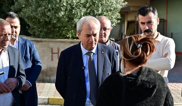 Başkan Kocagöz’den evi yanan vatandaşa destek sözü