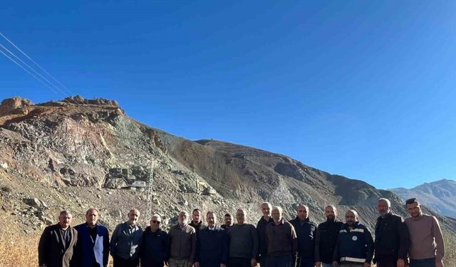 Başkan Şireci, Kemah Yücebelen yol genişletme çalışmalarını inceledi