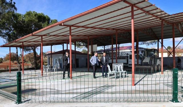 Başkan Tatık, Güzelköy Mahallesi Sosyal Tesis çalışmalarını yerinde inceledi