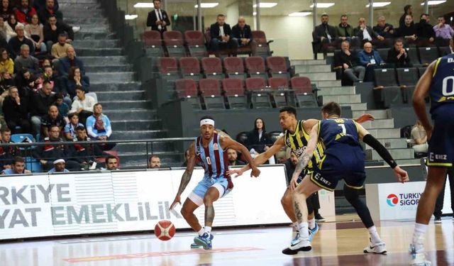 Basketbol Süper Ligi: Trabzonspor: 99 - Fenerbahçe Beko: 73