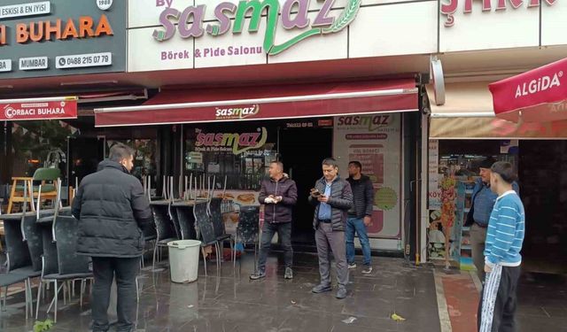 Batman’da börekçide çıkan yangında faciadan dönüldü