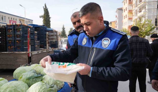 Battalgazi’de zabıta ekiplerinden yol güvenliği ve pazar denetimi