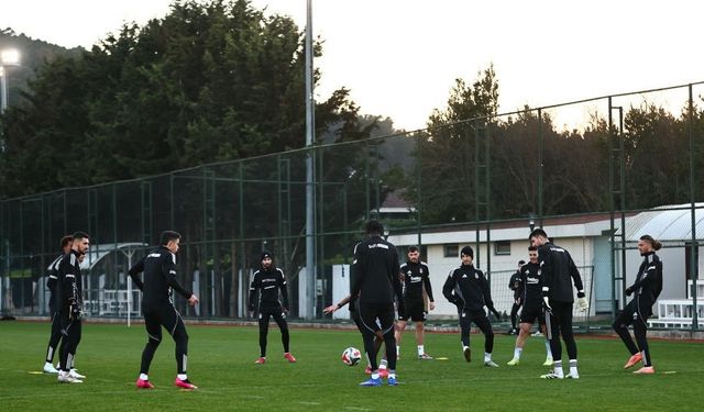 Beşiktaş, Çaykur Rizespor maçı hazırlıklarını tamamladı