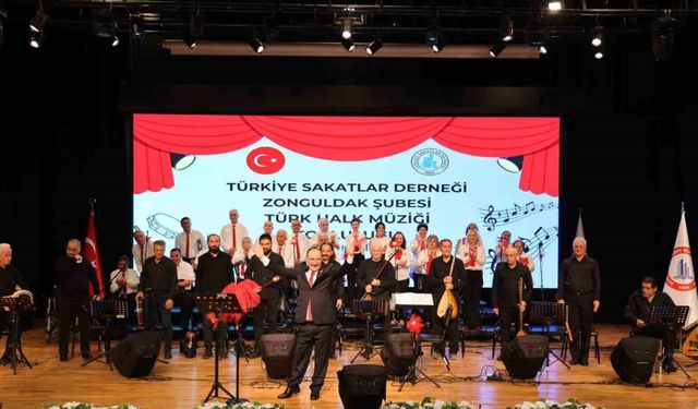 BEUN’da Türkiye Sakatlar Derneği Türk Halk Müziği Topluluğu’ndan Unutulmaz Konser