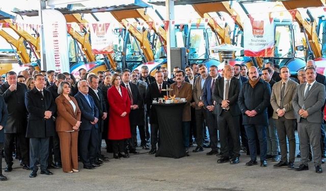 Beyağaç Belediyesi araç filosu genişlemeye devam ediyor