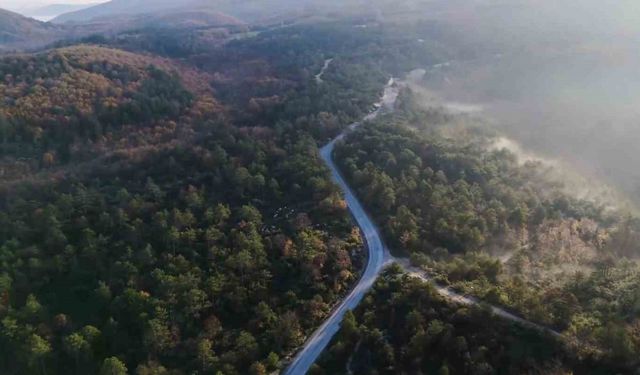 Biga’da 43 kilometrelik asfalt yol çalışması tamamlandı