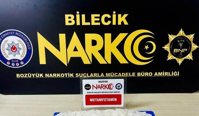 Bilecik’te metamfetamin operasyonu: 1 şüpheli yakalandı