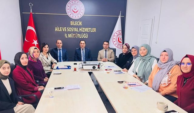Bilecik’te sosyal hizmet çalışmaları masaya yatırıldı
