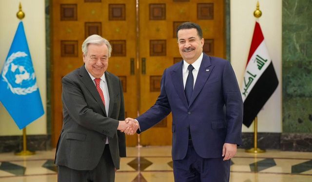 BM Genel Serkteri Guterres: "Bugün Irak, güven ve istikrar içinde olan bir ülkedir"